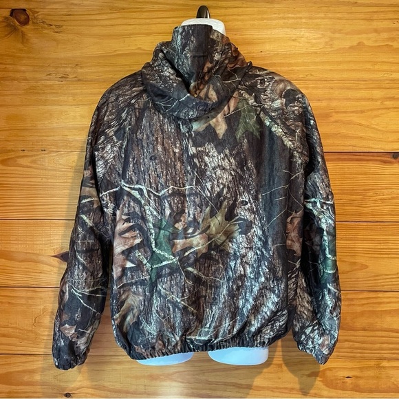Redhead Men’s Mossy Oak Camo Camouflage Full Zip Hooded Hunting Jacket Large - Picture 2 of 8